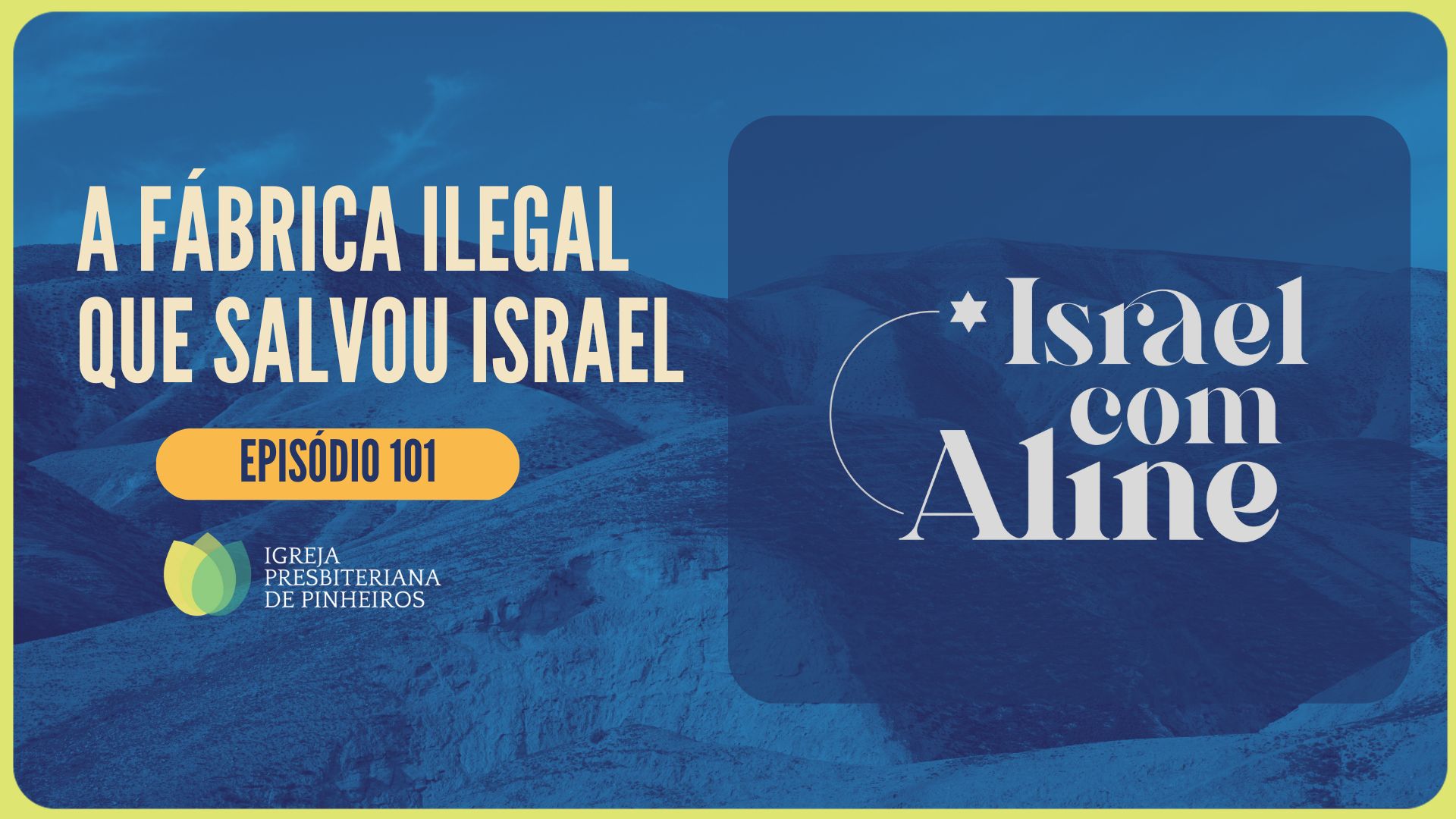 A FABRICA ILEGAL QUE SALVOU ISRAEL! | EP101