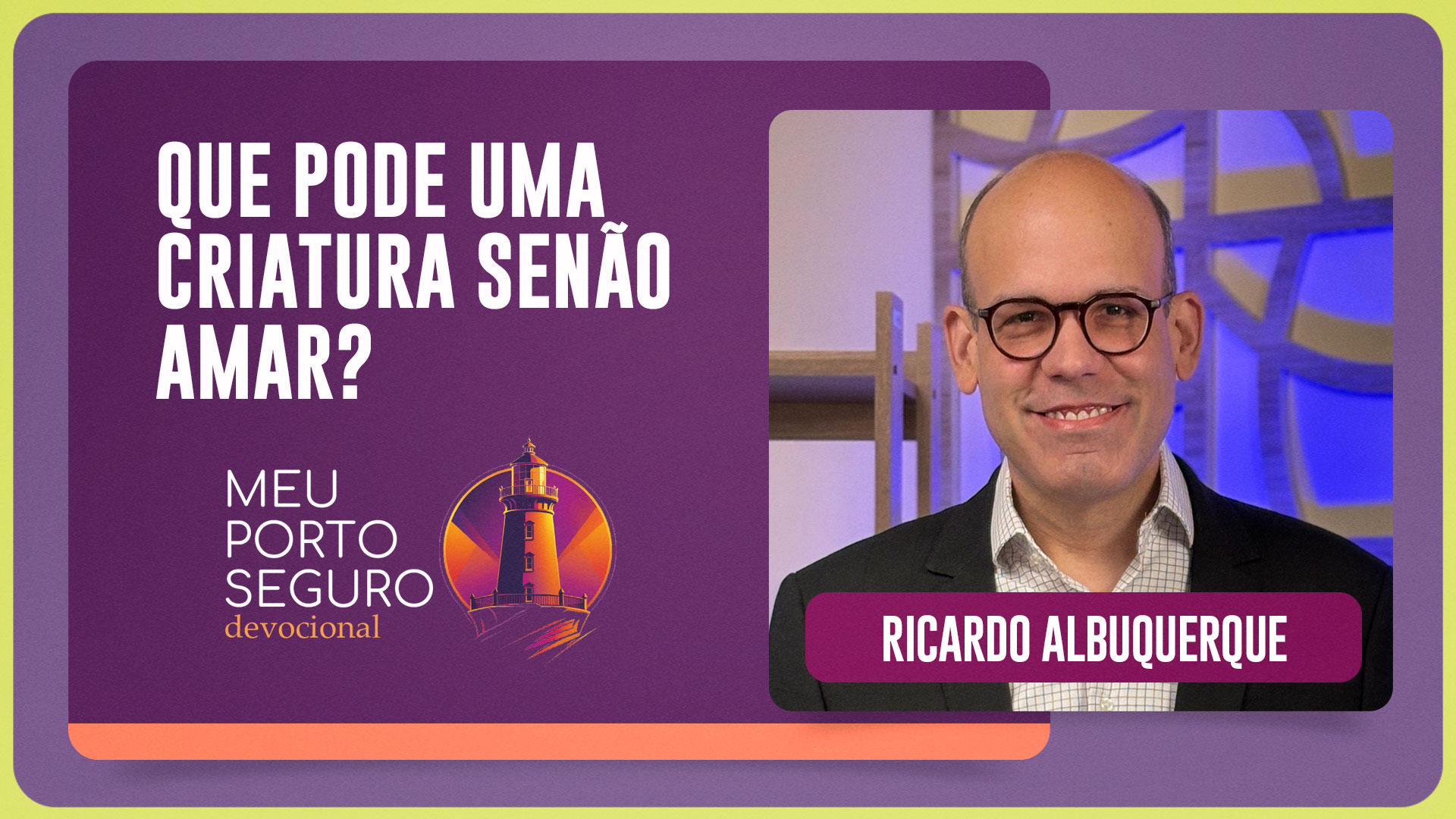 QUE PODE UMA CRIATURA, SENÃO AMAR | T01 | EP024