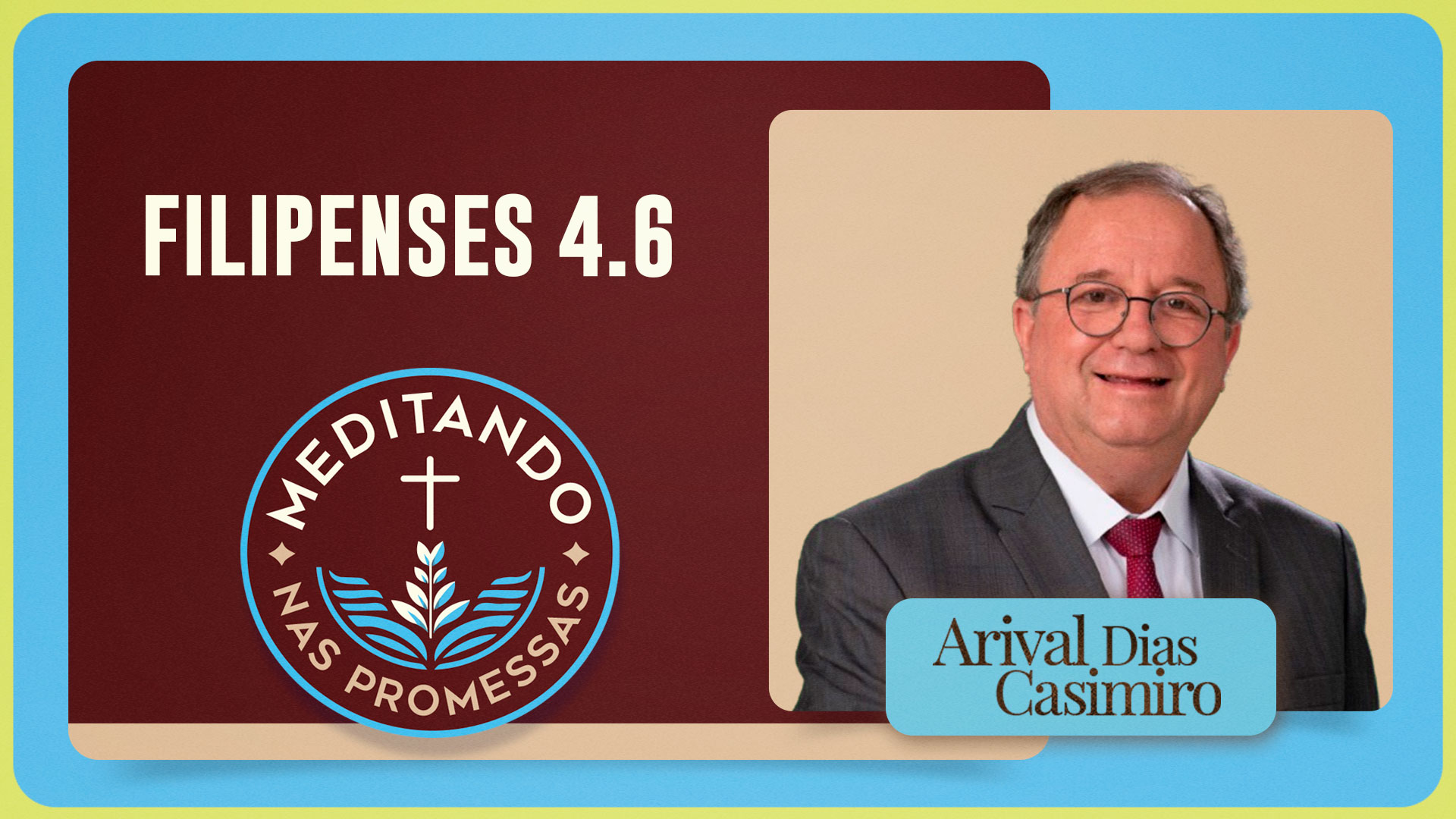 Filipenses 4.6 - Não andem ansiosos | T01 | EP166