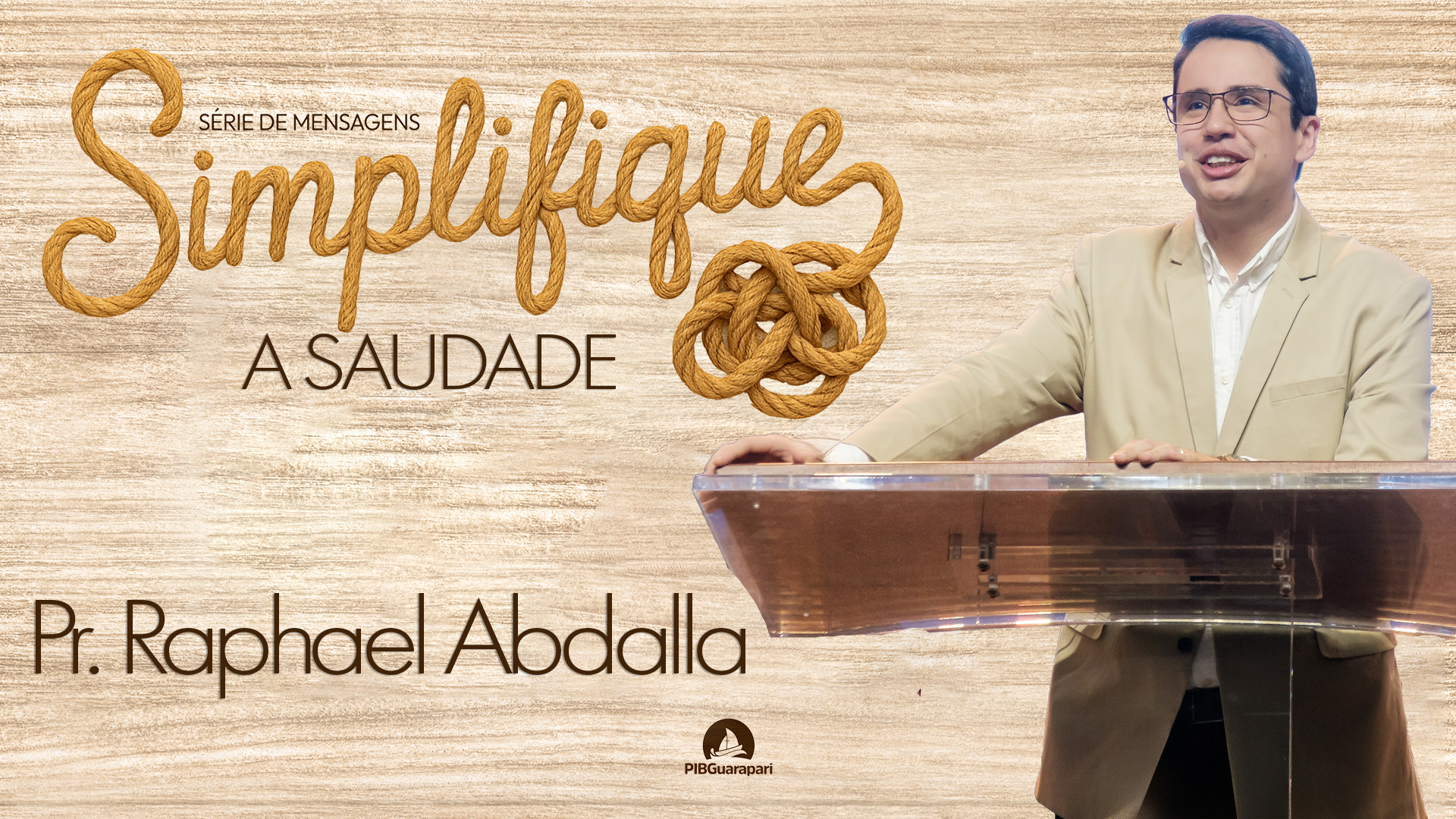 SIMPLIFIQUE A SAUDADE | SIMPLIFIQUE | PASTOR RAPHAEL ABDALLA