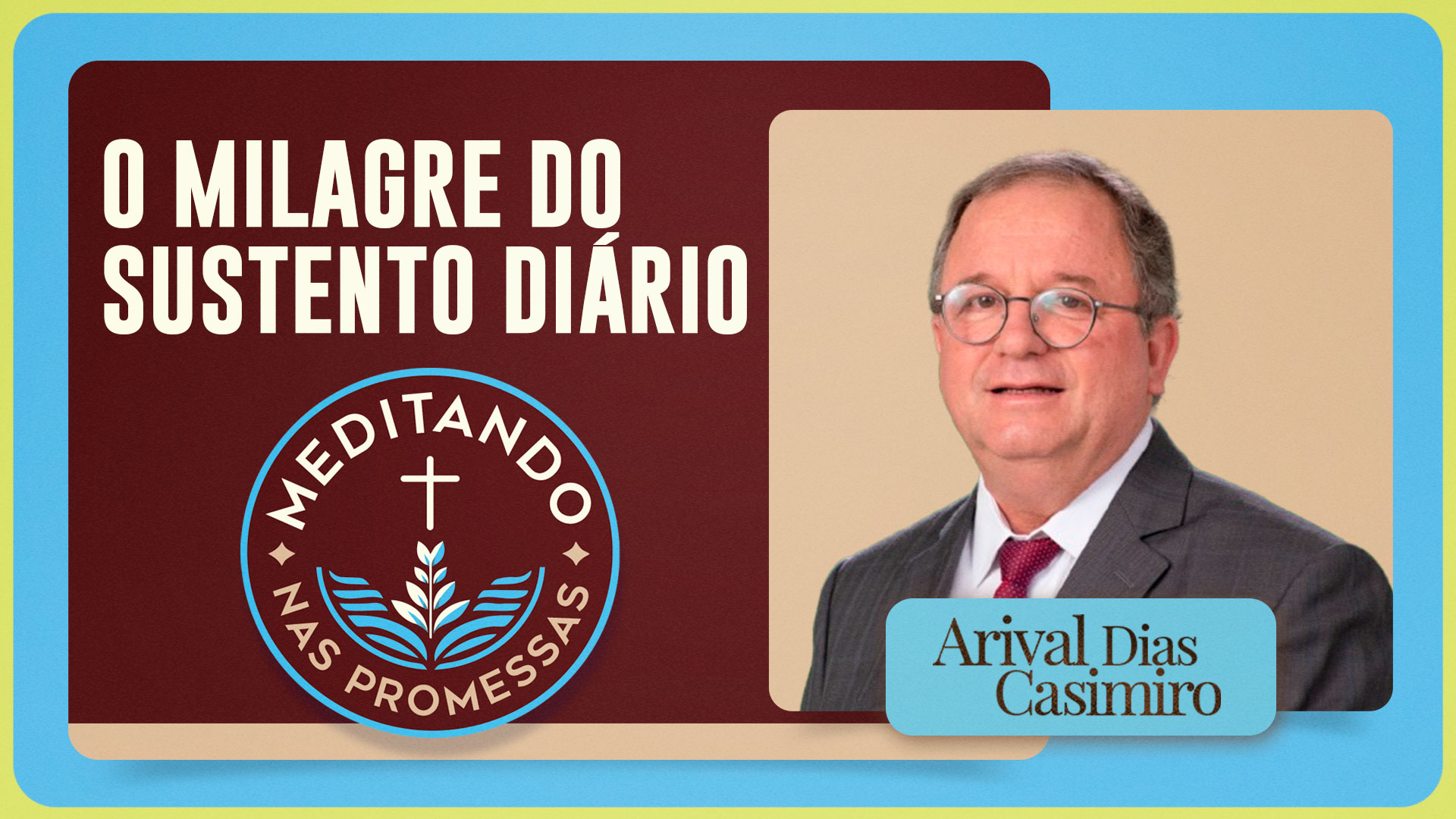 O milagre do sustento diário | 1 Reis 17.16 | T01 | EP214