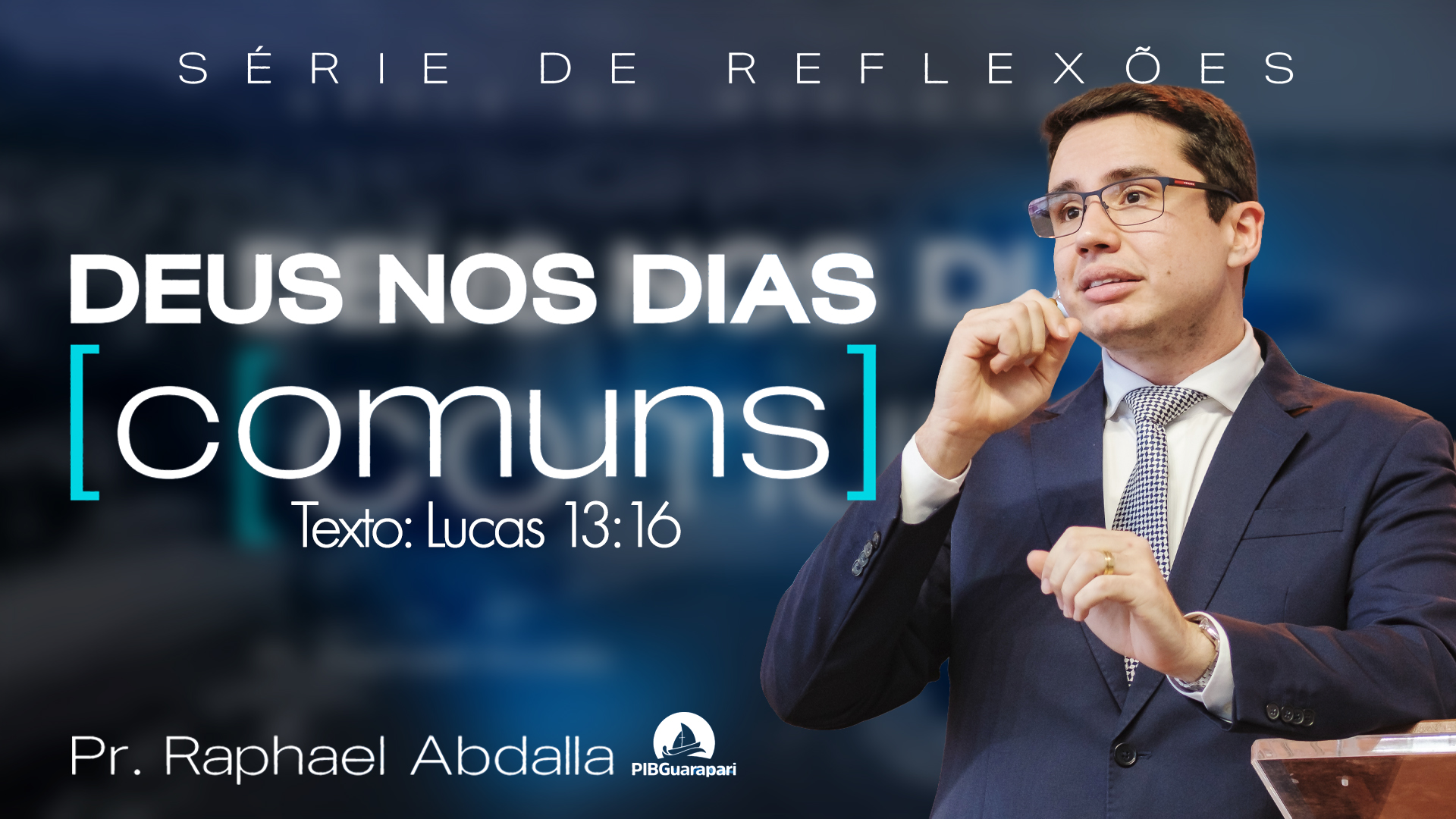 DEUS NOS DIAS COMUNS | CURA DA MULHER ENCURVADA | PASTOR RAPHAEL ABDALLA
