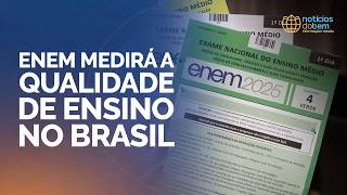 ENEM MEDIRÁ A QUALIDADE DE ENSINO NO BRASIL | 02/04/2026