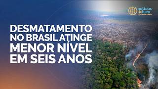 DESMATAMENTO NO BRASIL ATINGE MENOR NÍVEL EM SEIS ANOS | 28/05/2026